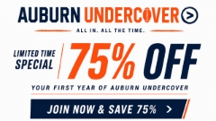 Auburn football is here: Join Auburn Undercover for 75% off